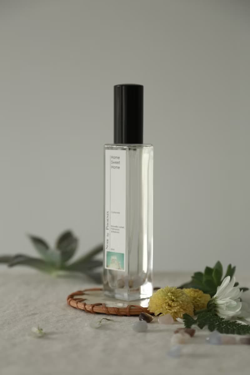 築夢之巢玄關精油水晶噴霧50ml 索馬利亞乳香 玫瑰草 松脂 香氛