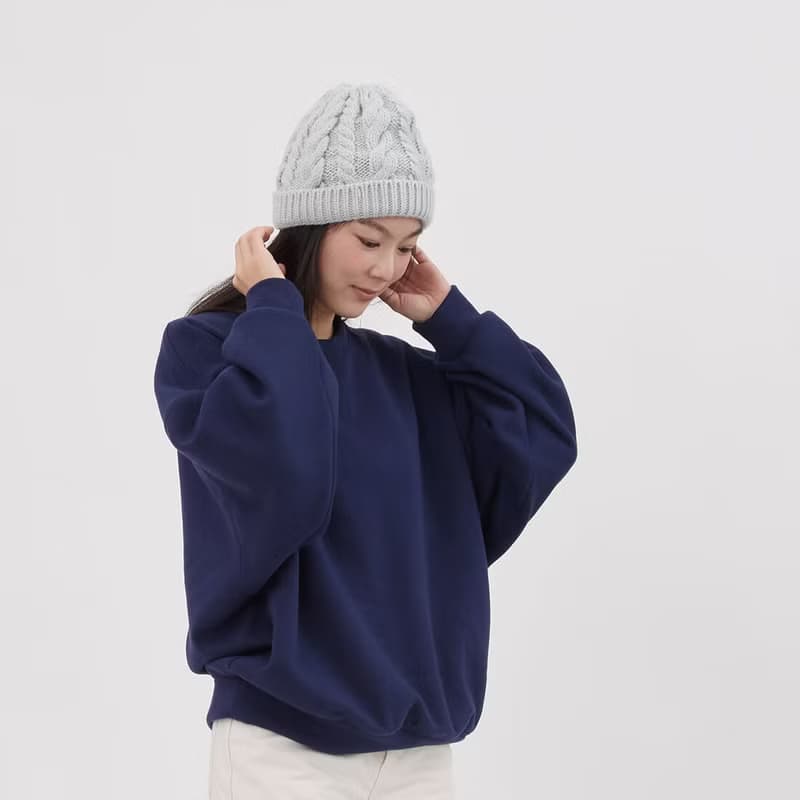 Merry 麻花保暖針織毛帽Beanie (三色可選)