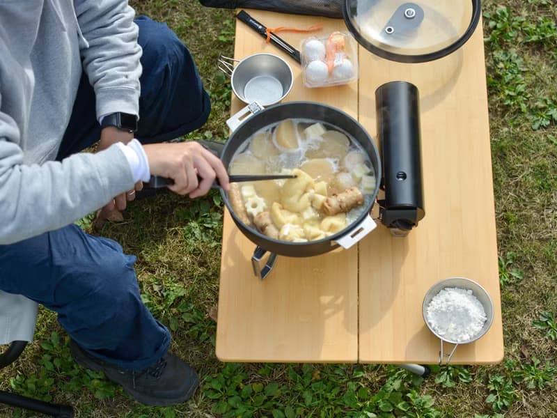 HOME&CAMP卡式瓦斯爐 黑色