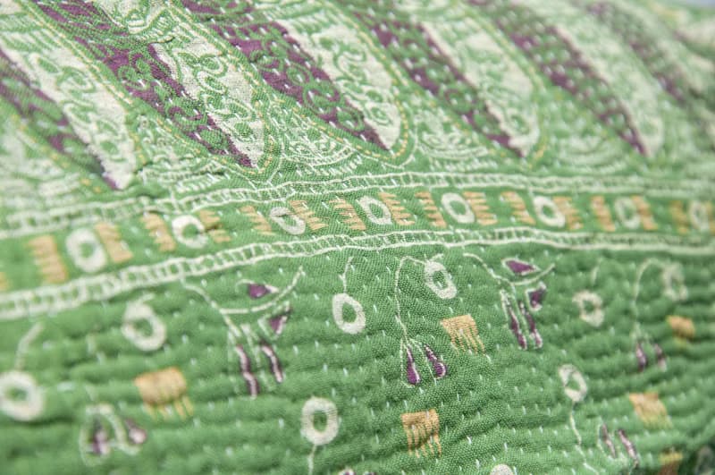 手縫紗麗布側背包/刺繡側背包/刺繡肩背包/手縫紗麗線側背包-北歐