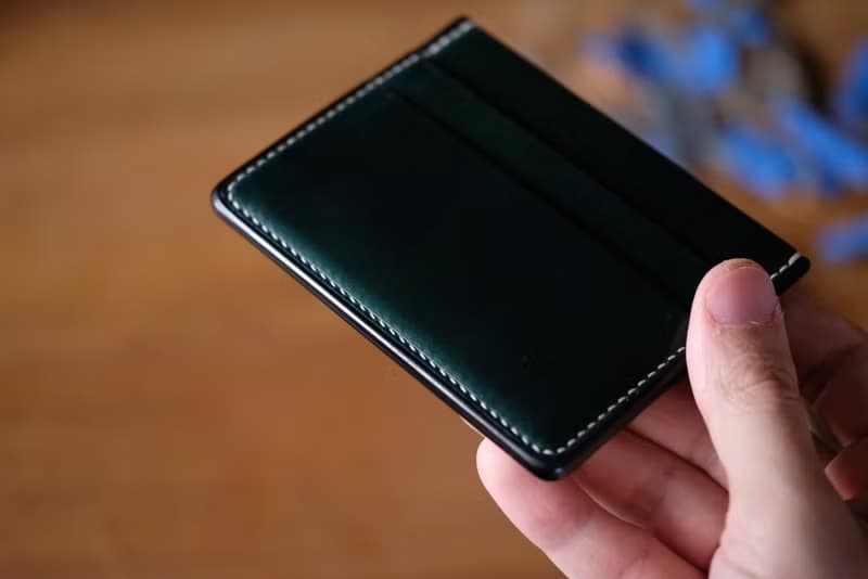 MILDY HANDS - Card Wallet D01 馬臀皮 Horween shell cordovan