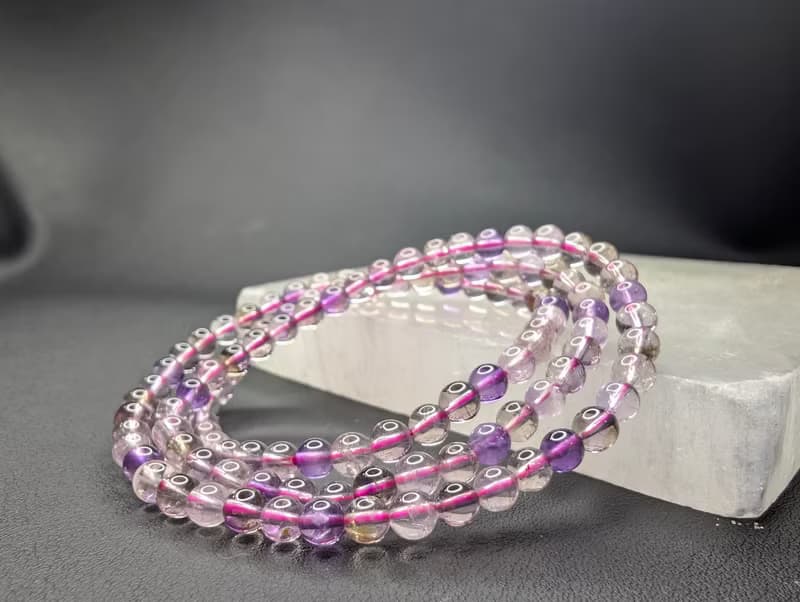 超級七 超七 手串 手鍊 天然水晶 水晶手串 5mm Super Seven 三圈