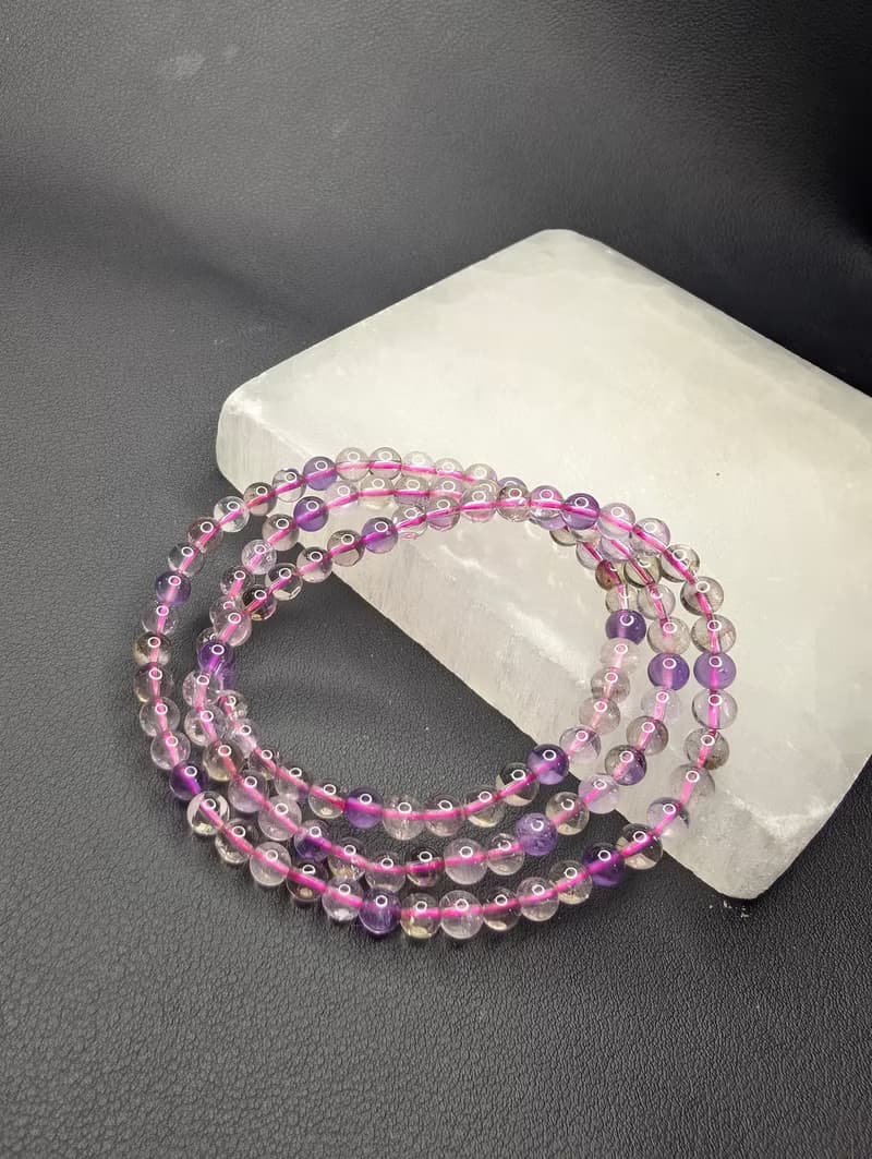 超級七 超七 手串 手鍊 天然水晶 水晶手串 5mm Super Seven 三圈