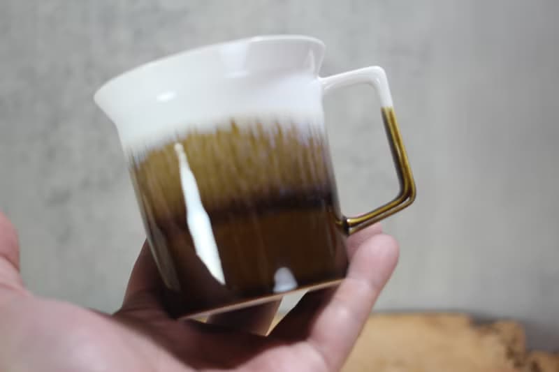 【送禮好物】240ml 濃奶茶 方韻杯 自然釉文創 台灣鶯歌製