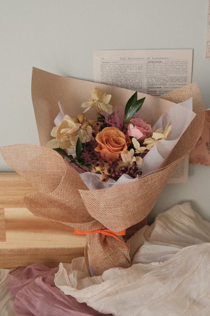 現貨免等 / 永生花束 永生花 不凋花 索拉花 乾燥花 儀式感 驚喜