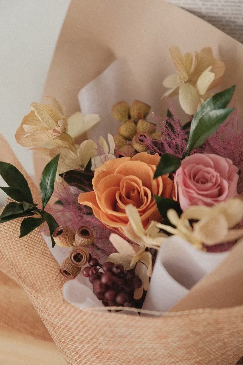 現貨免等 / 永生花束 永生花 不凋花 索拉花 乾燥花 儀式感 驚喜