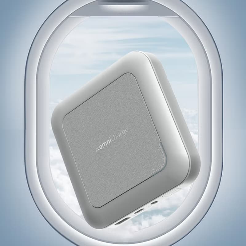Omni移動12800口袋多功能集線器筆記本電腦備用電池電源10W無線充