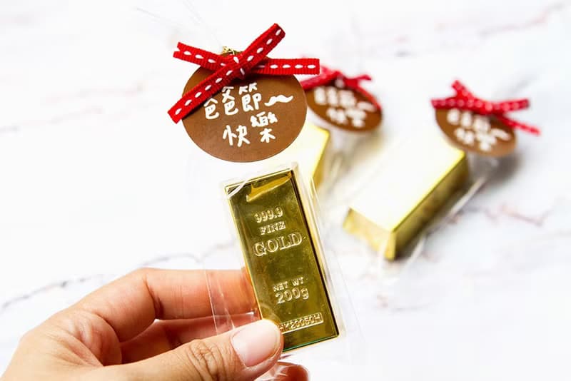 父親節-創意禮物- 爸爸賺大錢-金塊磁鐵 冰箱貼 搞怪 創意文具