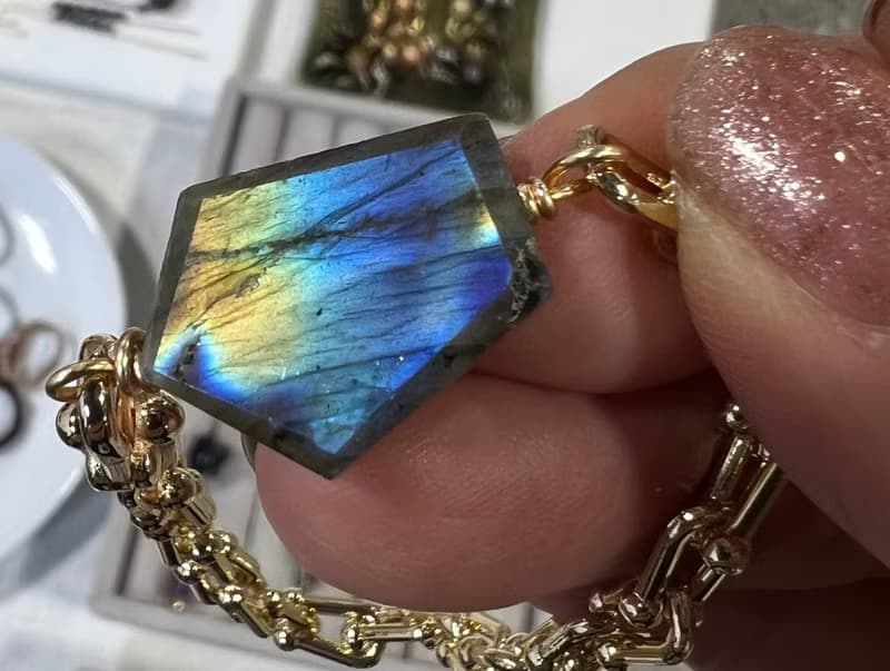 **光之守護** 拉長石手鍊