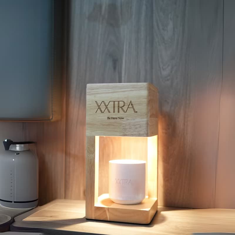 XXTRA | 實木香薰蠟燭暖燈
