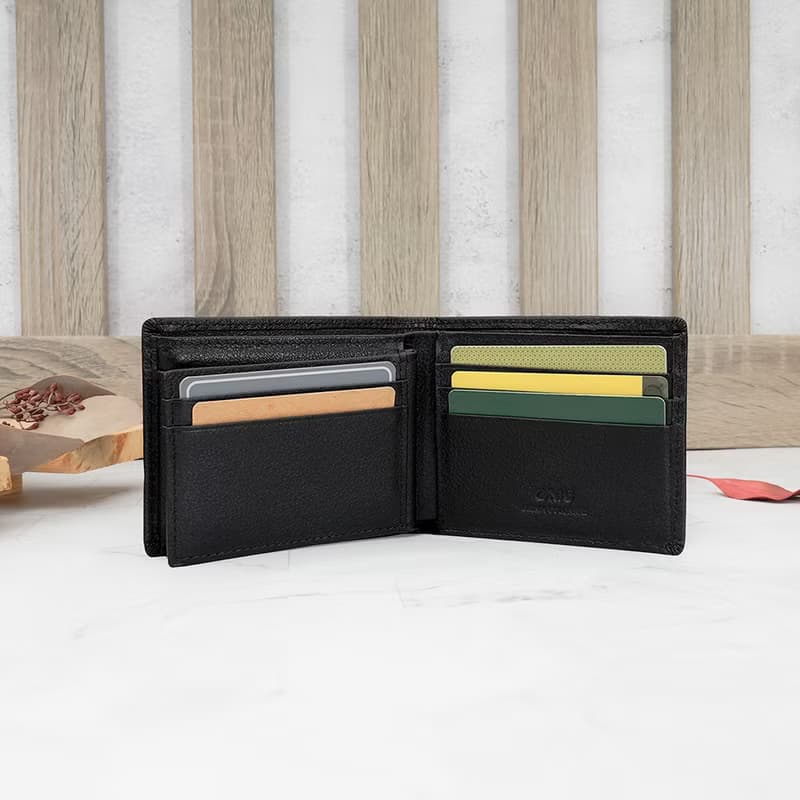 11卡3照-左右翻可拆活頁牛皮短夾29804