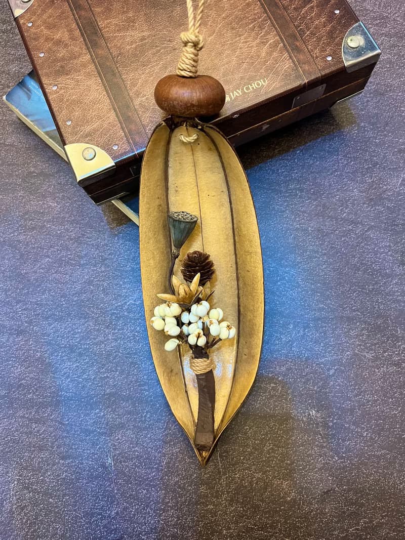 植物掛飾-火焰木/香椿/蓮蓬/乾燥果實