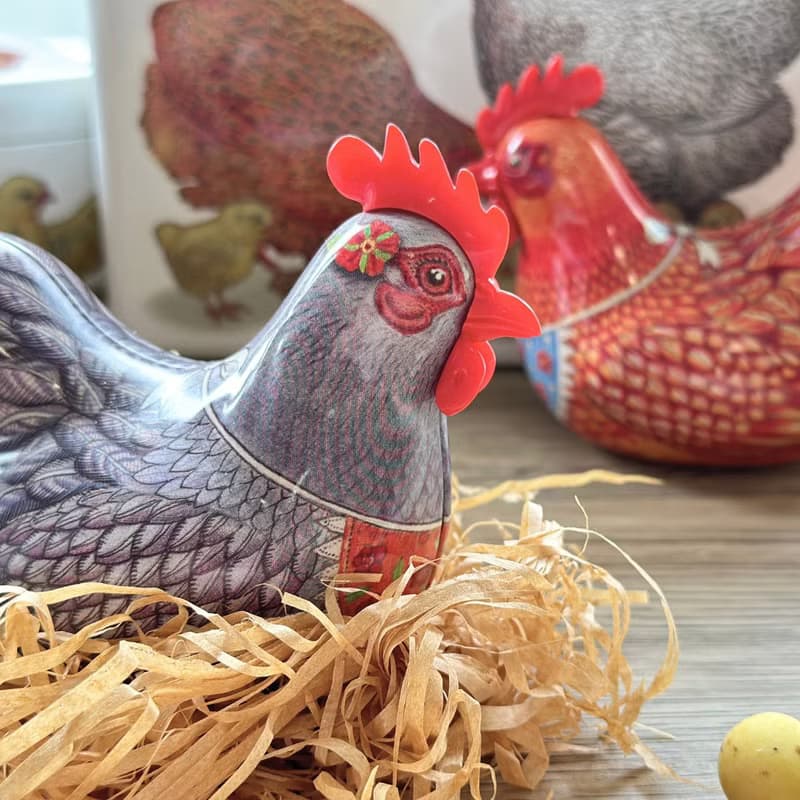 快樂母雞造型糖果禮盒 - 單款入【英國糖迷你包2包入】