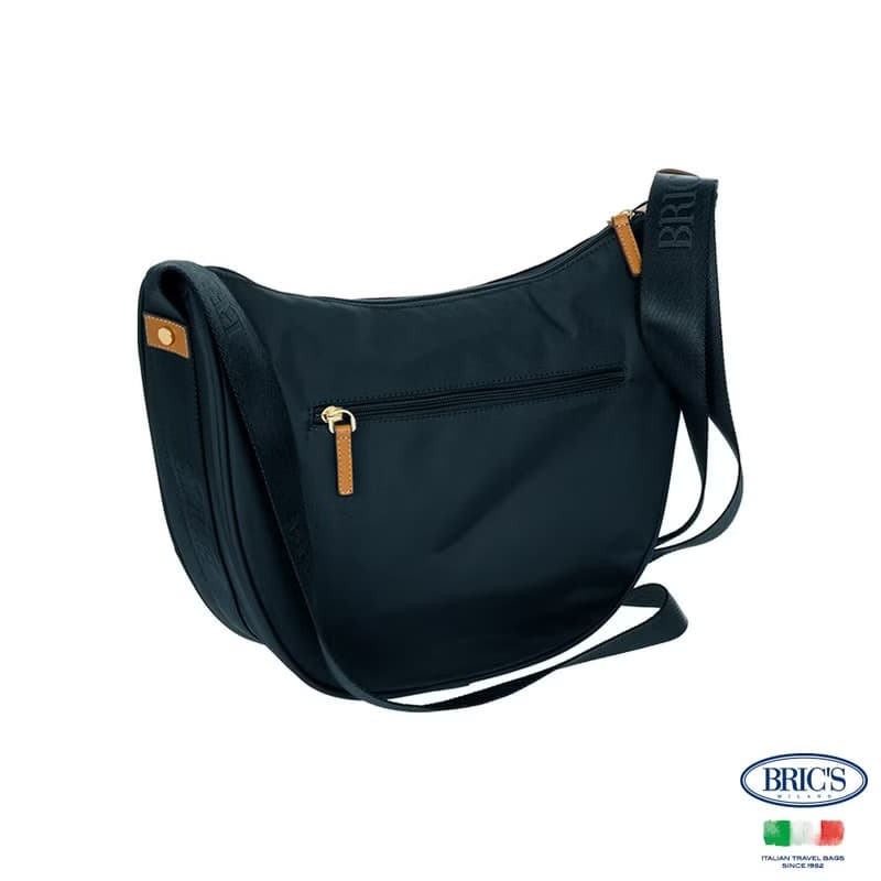 【BRIC' S】X-Bag 半月側背包-深海藍
