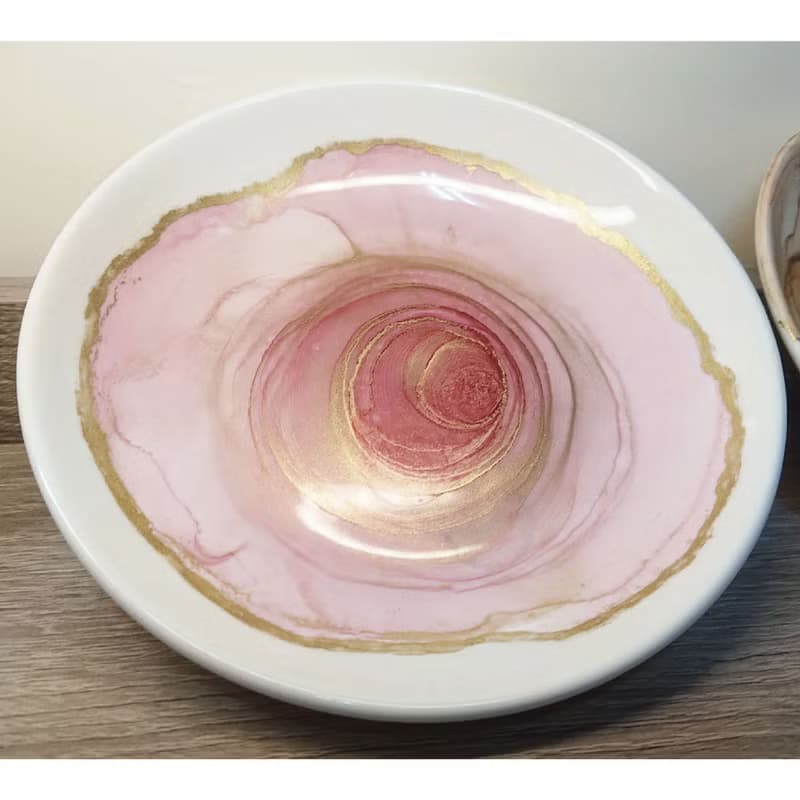 紫山玫瑰:馬克杯盤組/酒精墨水