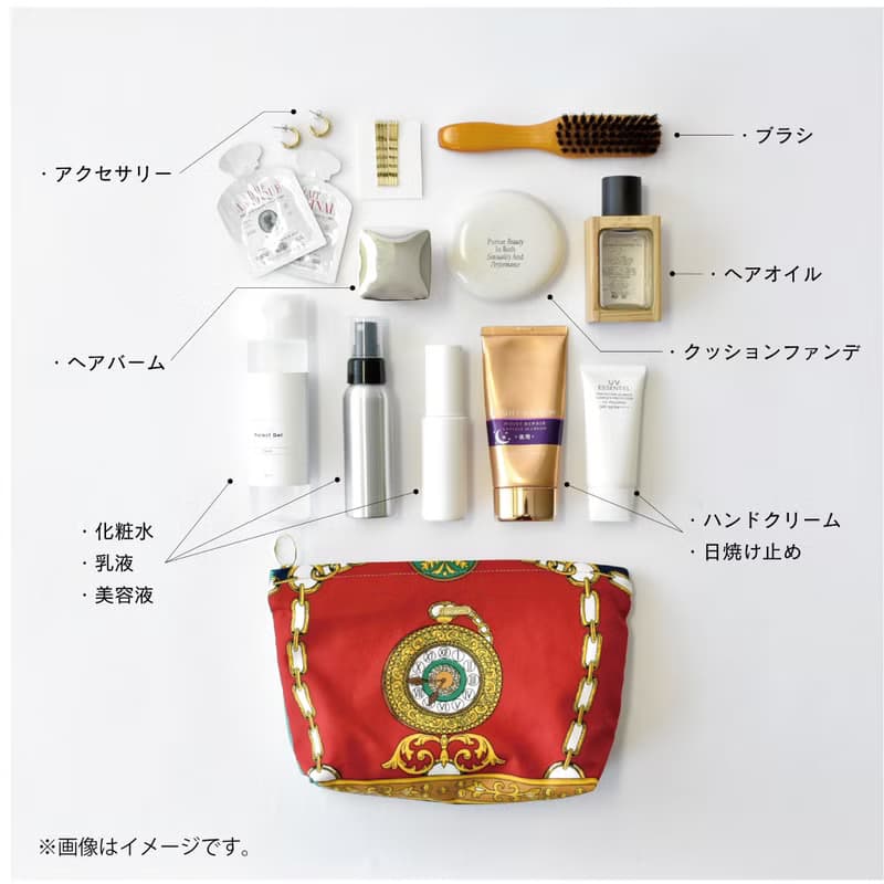 化妝用品收納包 EMI POUCH (L) / 日本製造