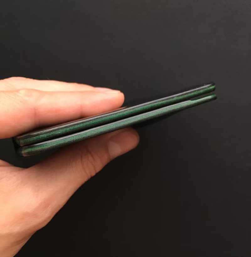 Minimalist Leather Wallet, Card Wallet, Billfold, Slim & Simple Leather Wallet