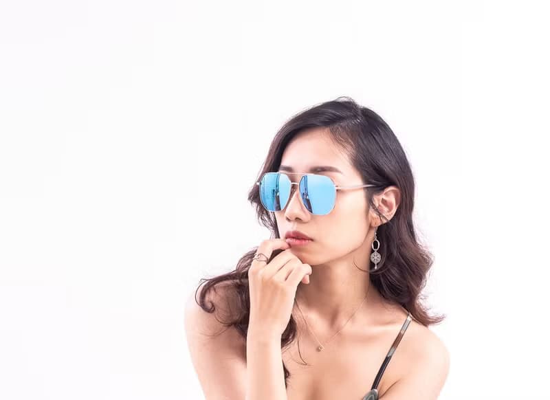 2is FayW 太陽眼鏡 偏光│飛行員框│銀色