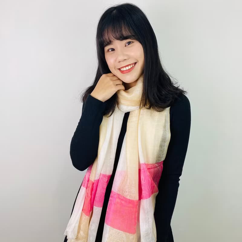 【換季特賣】春天來臨100% Cashmere輕薄款圍巾 商品售出概不退貨