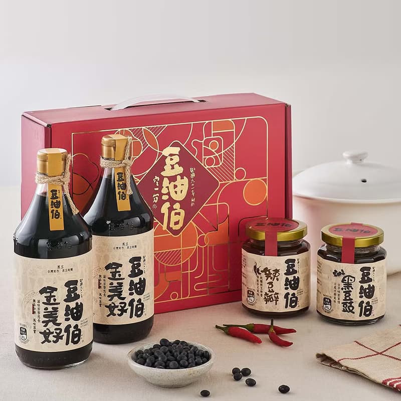 【豆油伯】金美好醬料三入禮盒組 / 母親節送禮 端午節自用首選 /