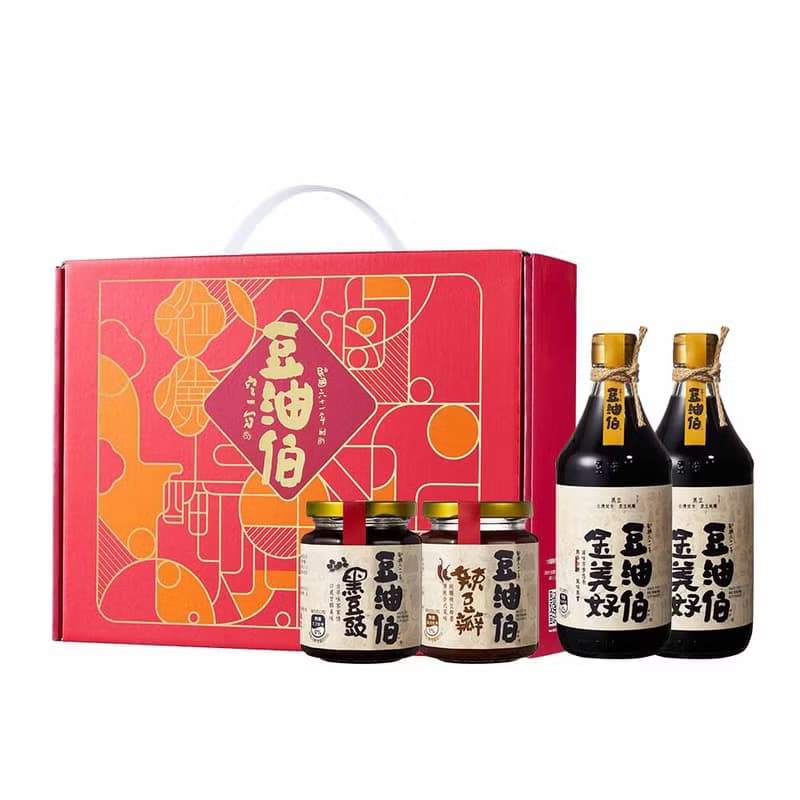 【豆油伯】金美好醬料三入禮盒組 / 母親節送禮 端午節自用首選 /