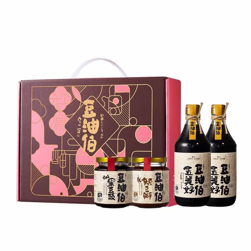 【豆油伯】金美好醬料三入禮盒組 / 母親節送禮 端午節自用首選 /