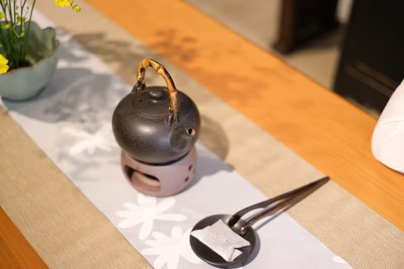 【媽媽最愛】陶作坊 │福慧養生組(燒水壺+溫壺座+養生普洱茶)