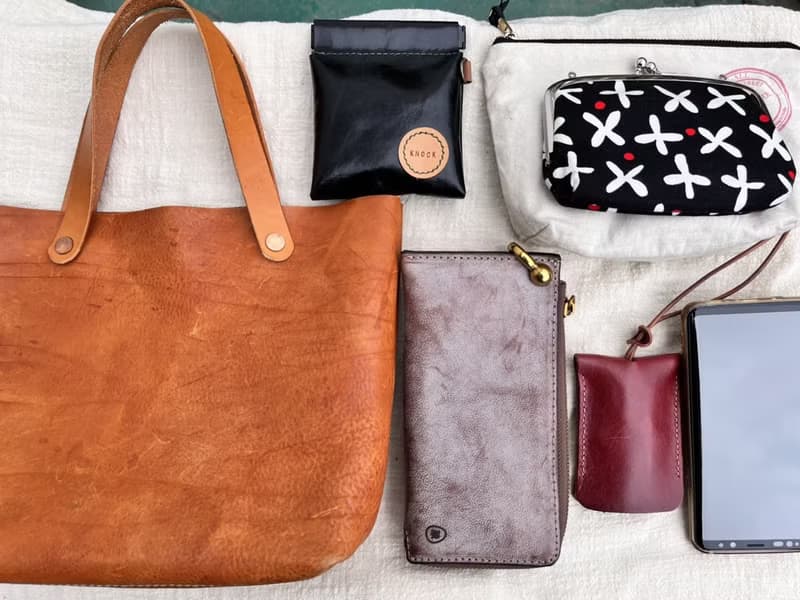 全牛皮 牛革小提包