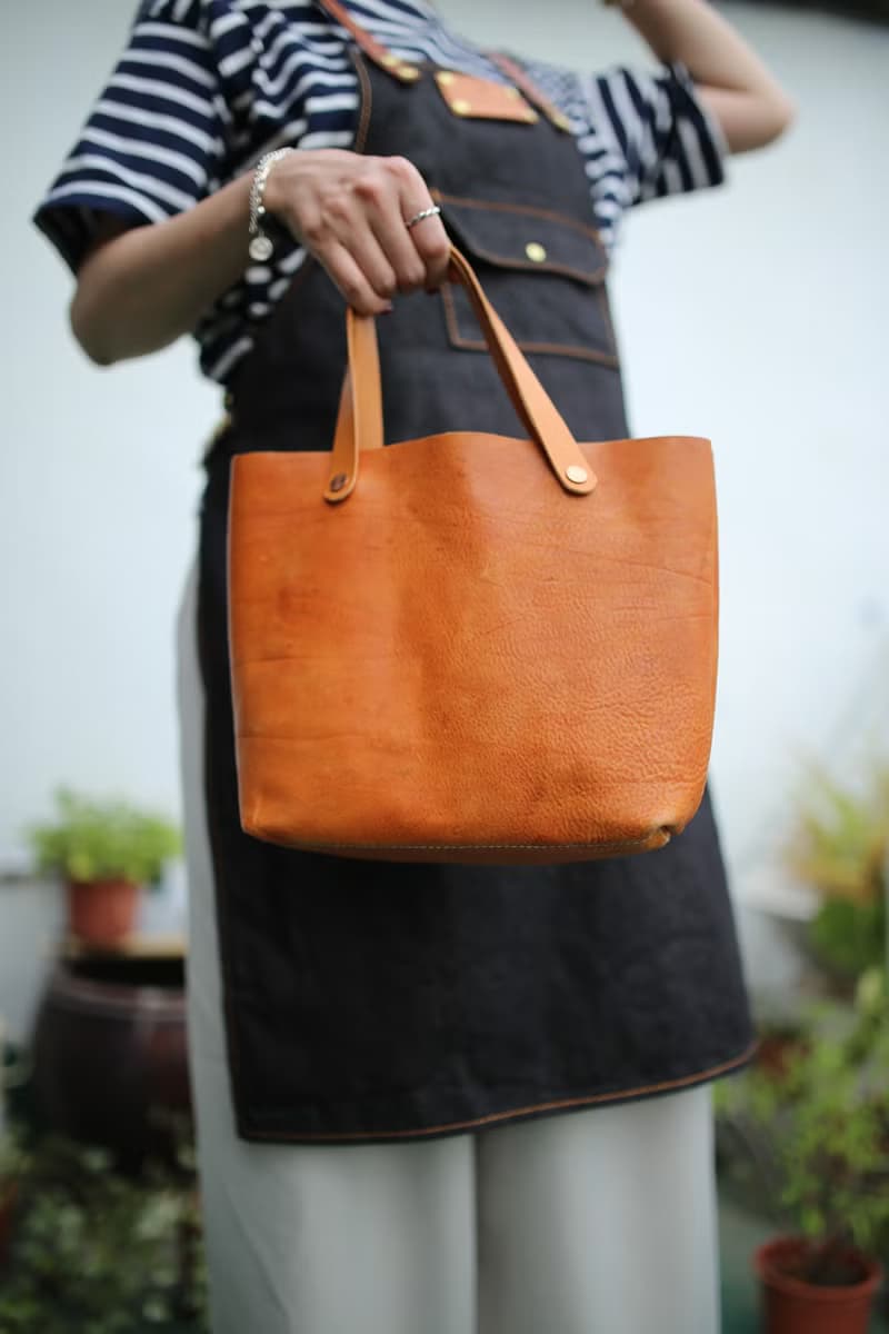 全牛皮 牛革小提包