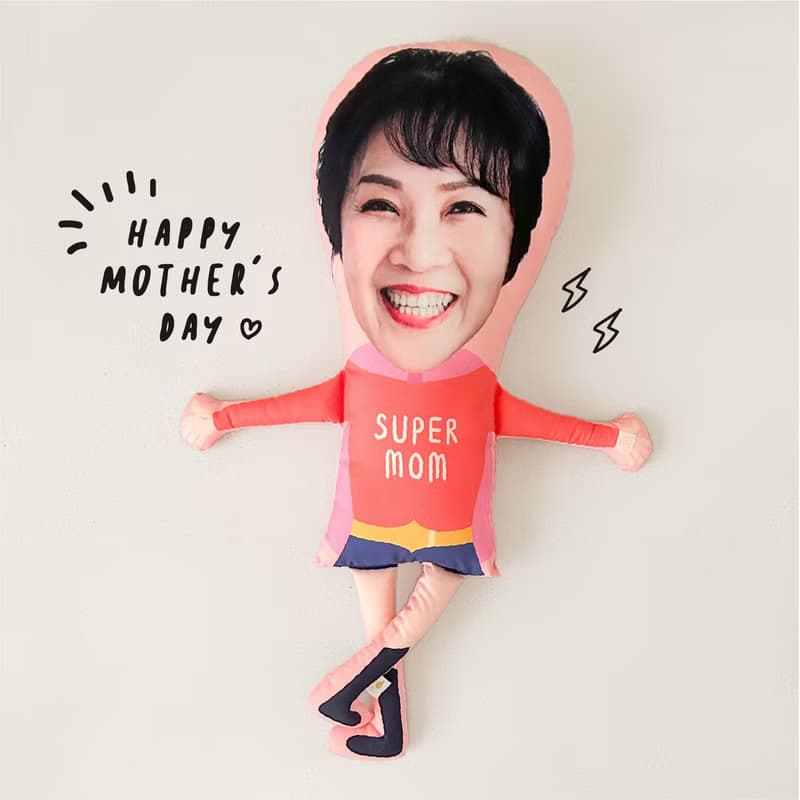 媽媽超人抱枕