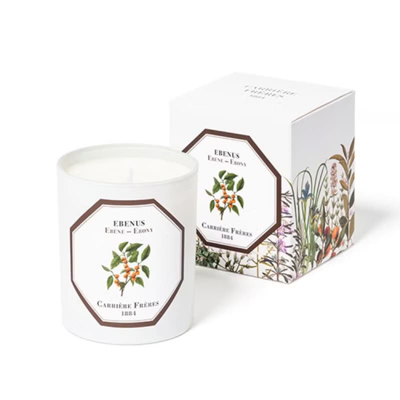 Carrière Frères 烏木香氛蠟燭