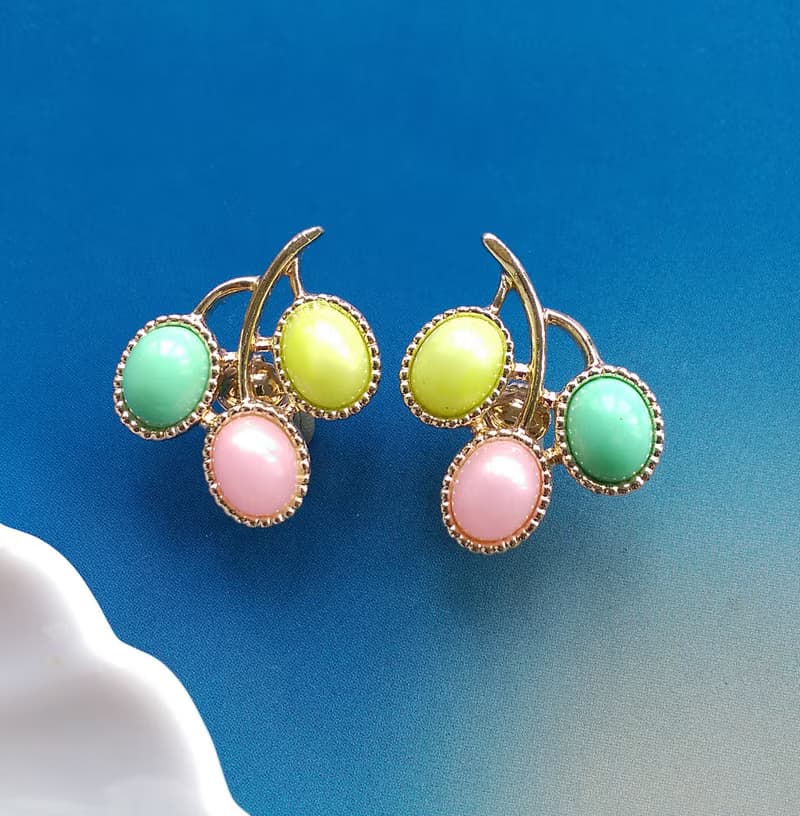 Vintage Jewelry 西洋古董飾品 SARAH COV CANDY LAND 夾式耳環