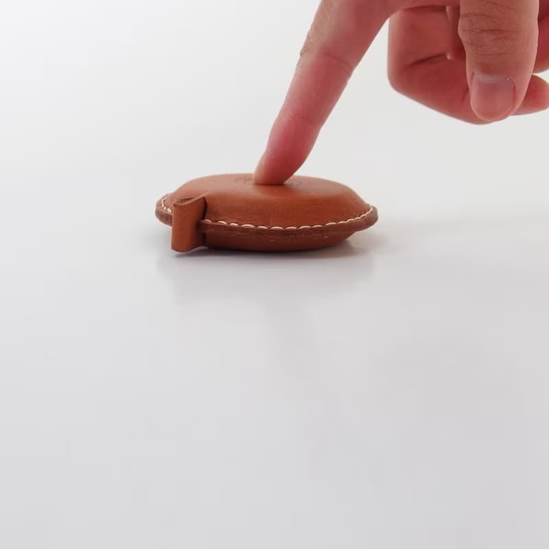 圈圈捲尺皮套-皮革保護套工具保護套