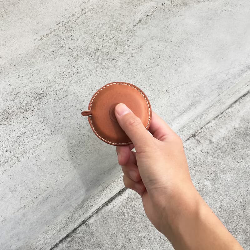 圈圈捲尺皮套-皮革保護套工具保護套