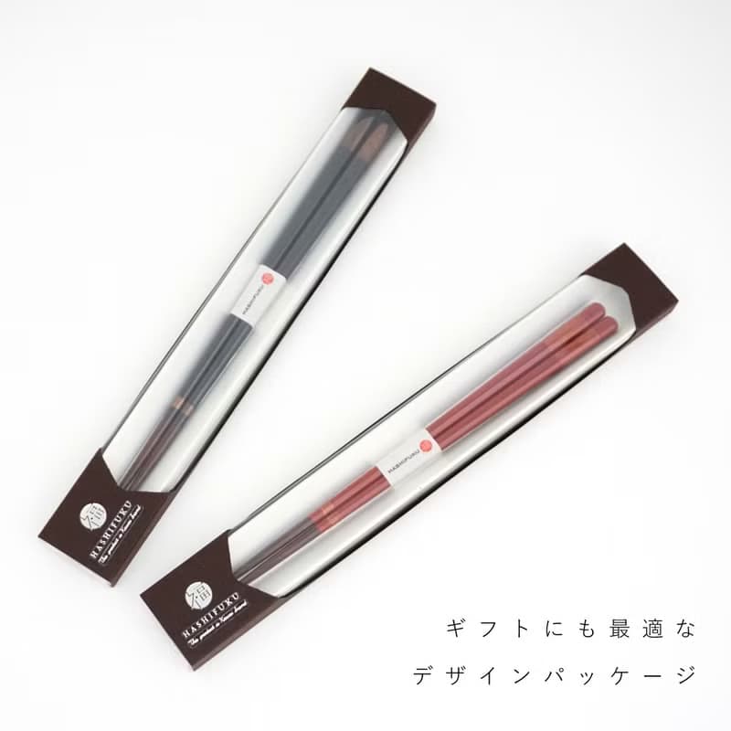 padou Saikou Chopsticks 23cm 21cm Urushi Gift Present Wood Cutlery Japan
