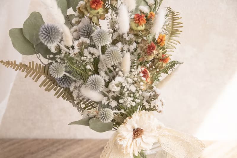 Zakka 日雜生活倒掛花束 療癒乾燥花