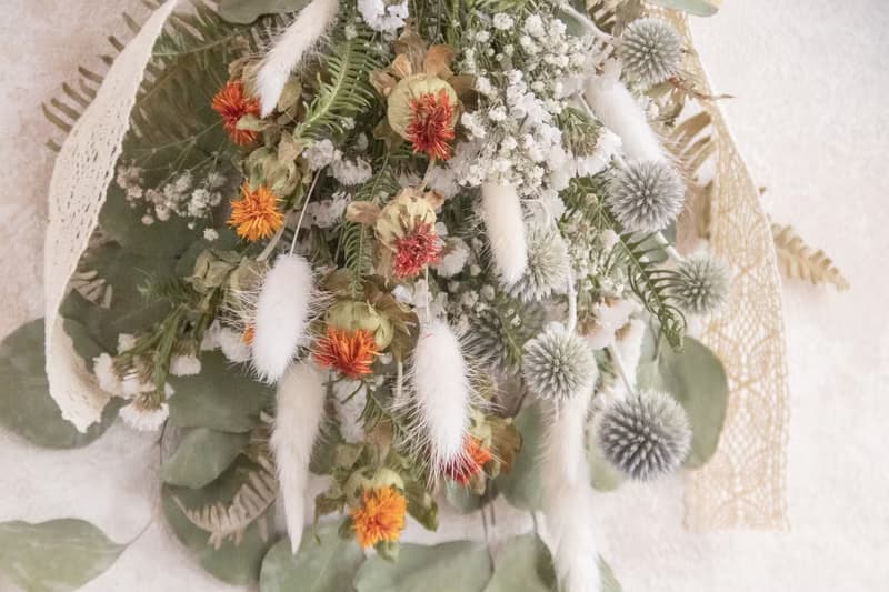 Zakka 日雜生活倒掛花束 療癒乾燥花