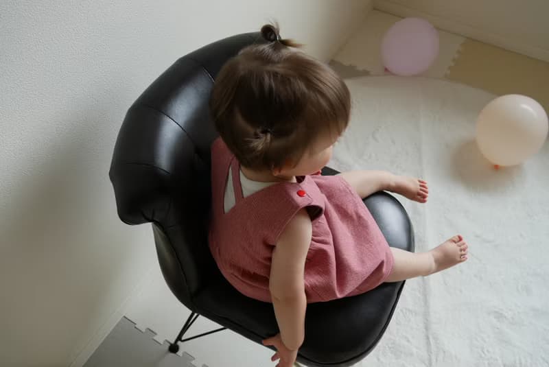子供服　ブラッシングデニム　ワンピース