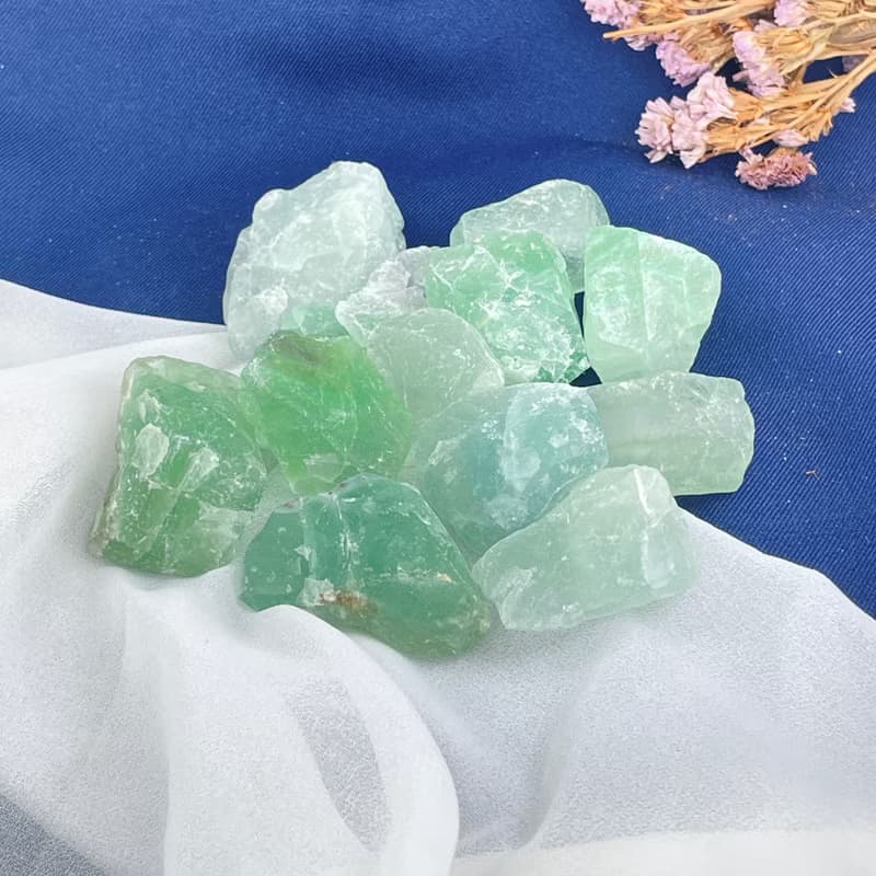 【MU工坊】淺綠螢石擴香石/水晶擴香燈/碎石/室內香薰/淨化小夜燈