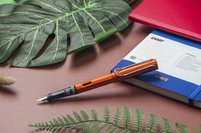 LAMY 鋼筆+筆袋禮盒 / AL star 恆星系列  - 銅橘色