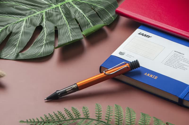 LAMY 鋼筆+筆袋禮盒 / AL star 恆星系列  - 銅橘色