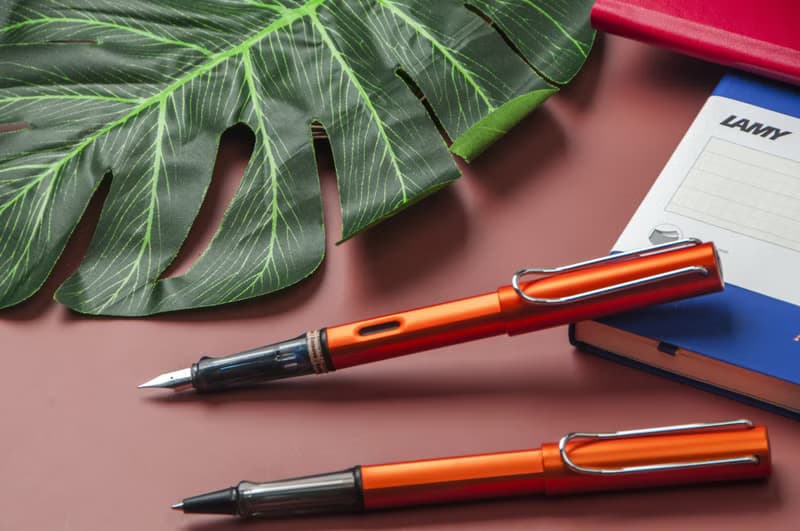 LAMY 鋼筆+筆袋禮盒 / AL star 恆星系列  - 銅橘色