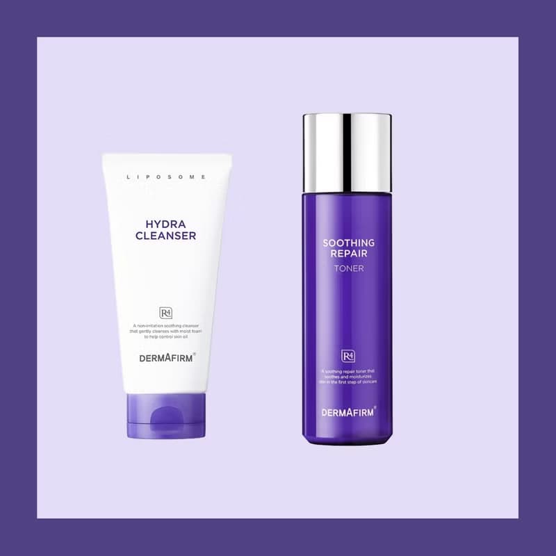 【Dermafirm】R4 紫蘇舒緩保濕基礎系列(二件組)