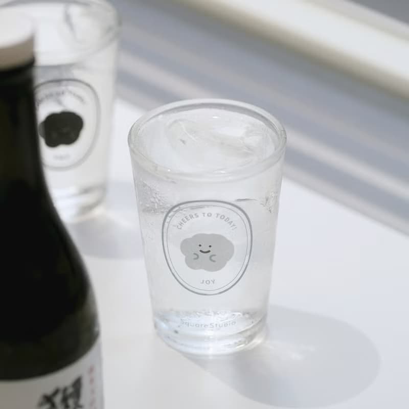 喜怒哀樂 小乾杯 啤酒杯 酒杯 玻璃杯 水杯 143ml
