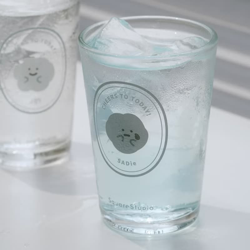 喜怒哀樂 小乾杯 啤酒杯 酒杯 玻璃杯 水杯 143ml