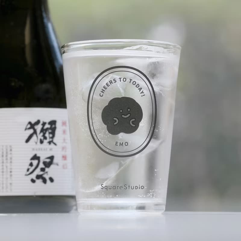 喜怒哀樂 小乾杯 啤酒杯 酒杯 玻璃杯 水杯 143ml