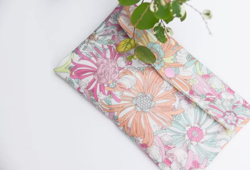 秘密花園/英國防水布 寶寶食物餐具收納袋