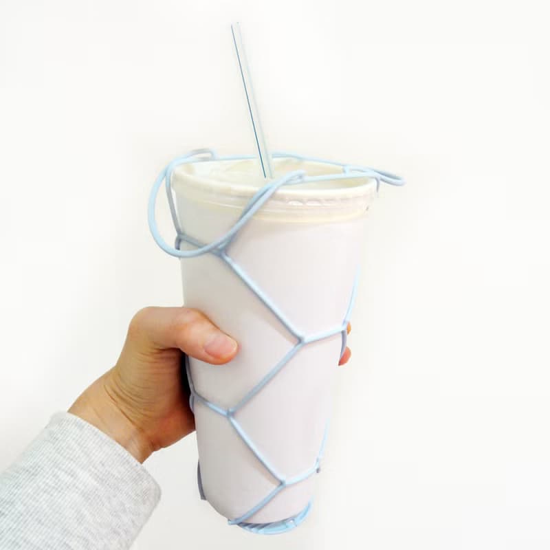 Kalo卡樂創意環保矽膠飲料提袋 杯套 飲料袋 環保提袋