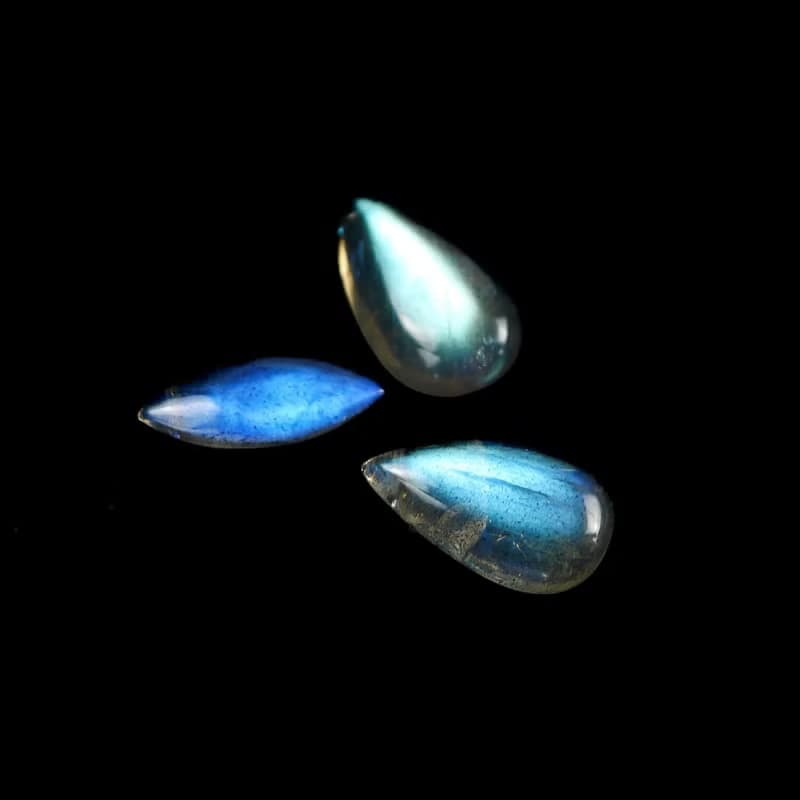 畢業級星光透體拉長石項鍊 14K