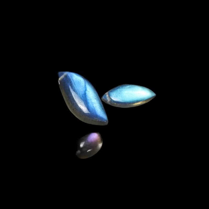 畢業級星光透體拉長石項鍊 14K